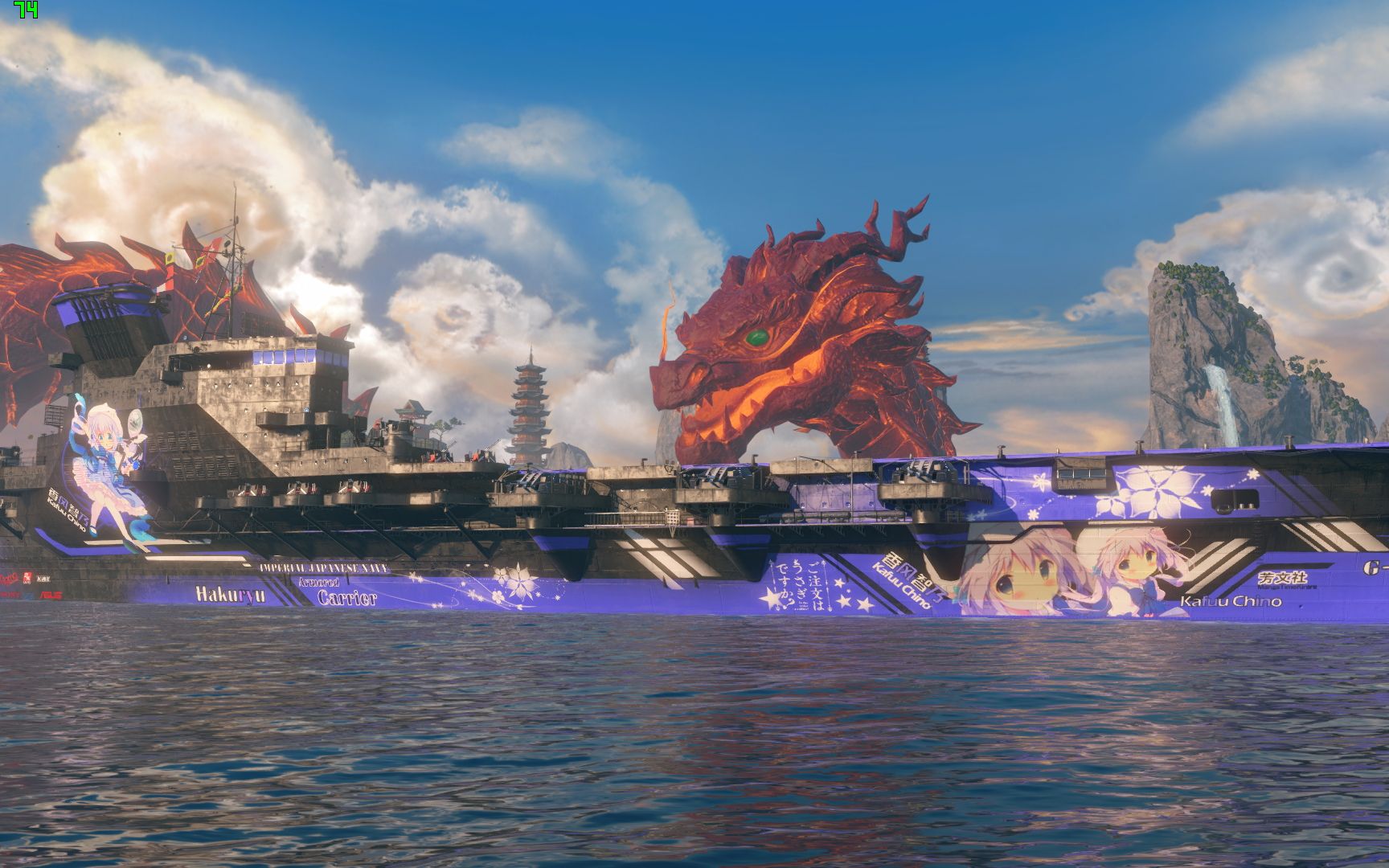 战舰世界垃圾白龙vs中途岛