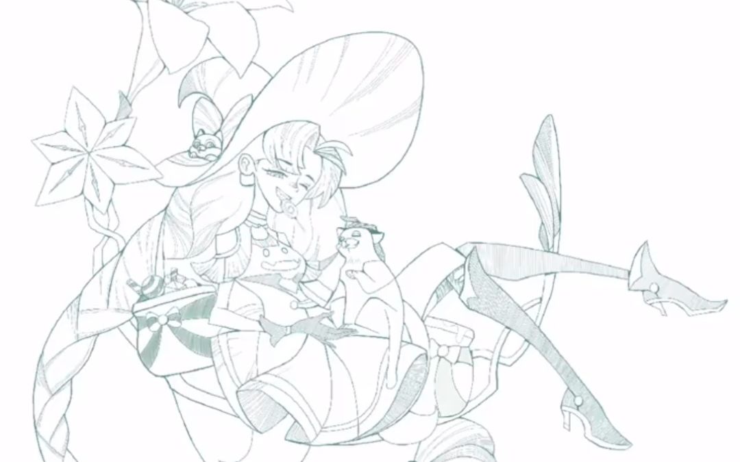 【剑与远征】浅浅来个同人画