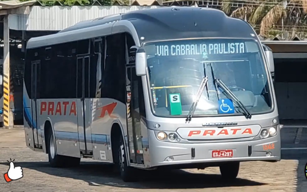 mega brt scania k360ib(圣保罗州包鲁市expresso de prata公交涂装)