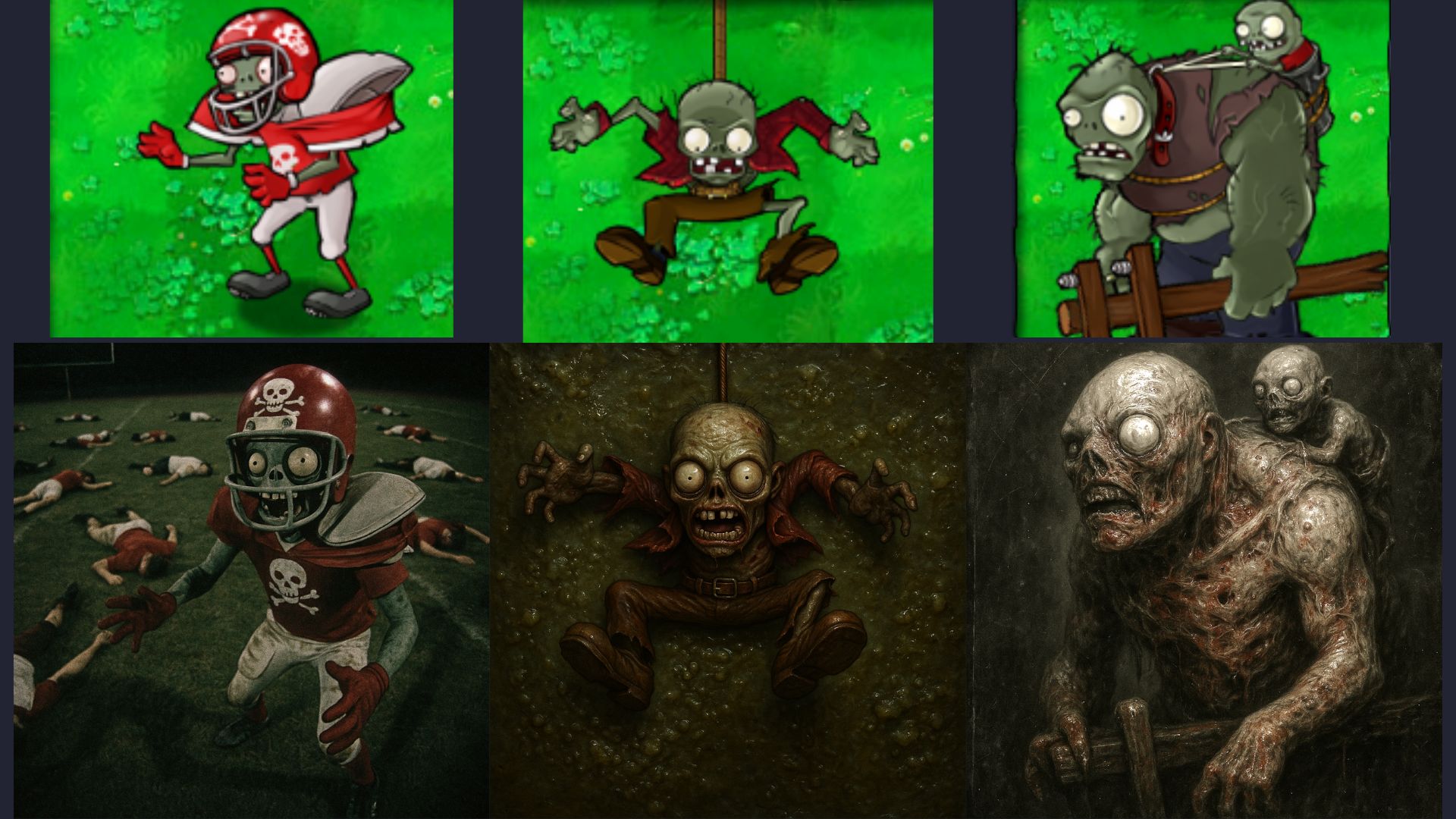 当植物大战僵尸变成恐怖游戏