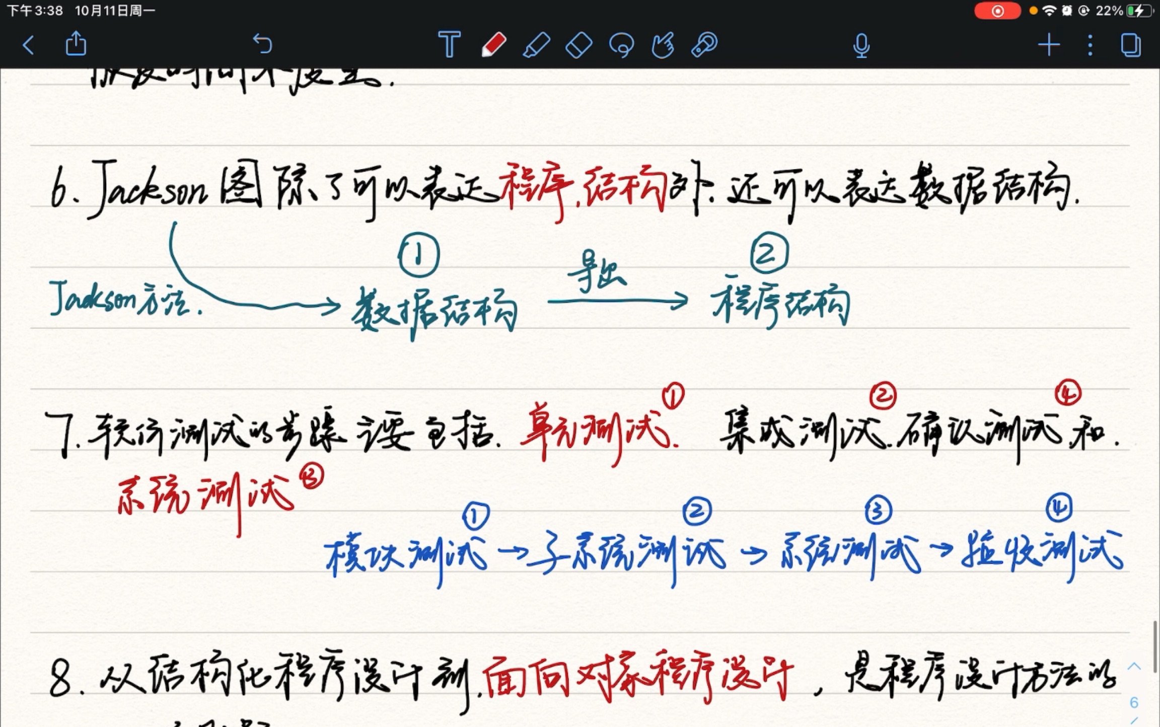 [图]沉浸式刷题（考研《软件工程导论张海藩第六版》）填空题（上）