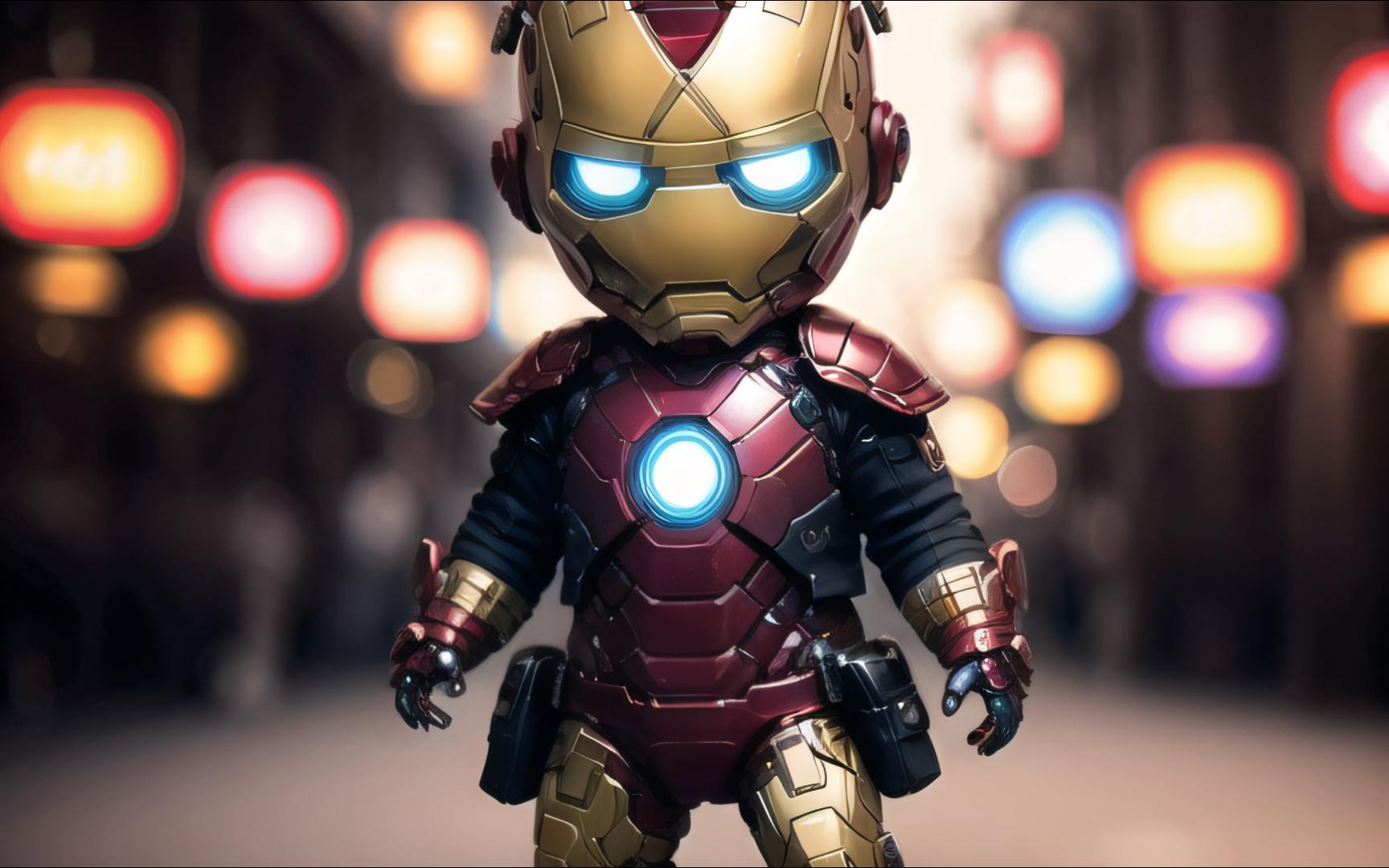 超萌q版漫威复联英雄们,奶凶奶凶的!