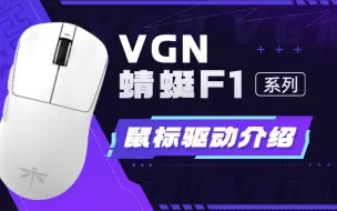 Download Video: VGN蜻蜓F1系列鼠标 驱动问题讲解