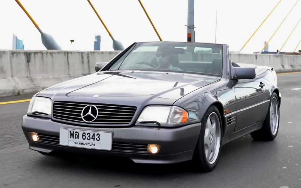 奔驰r129 sl级 sl500 泰国测评