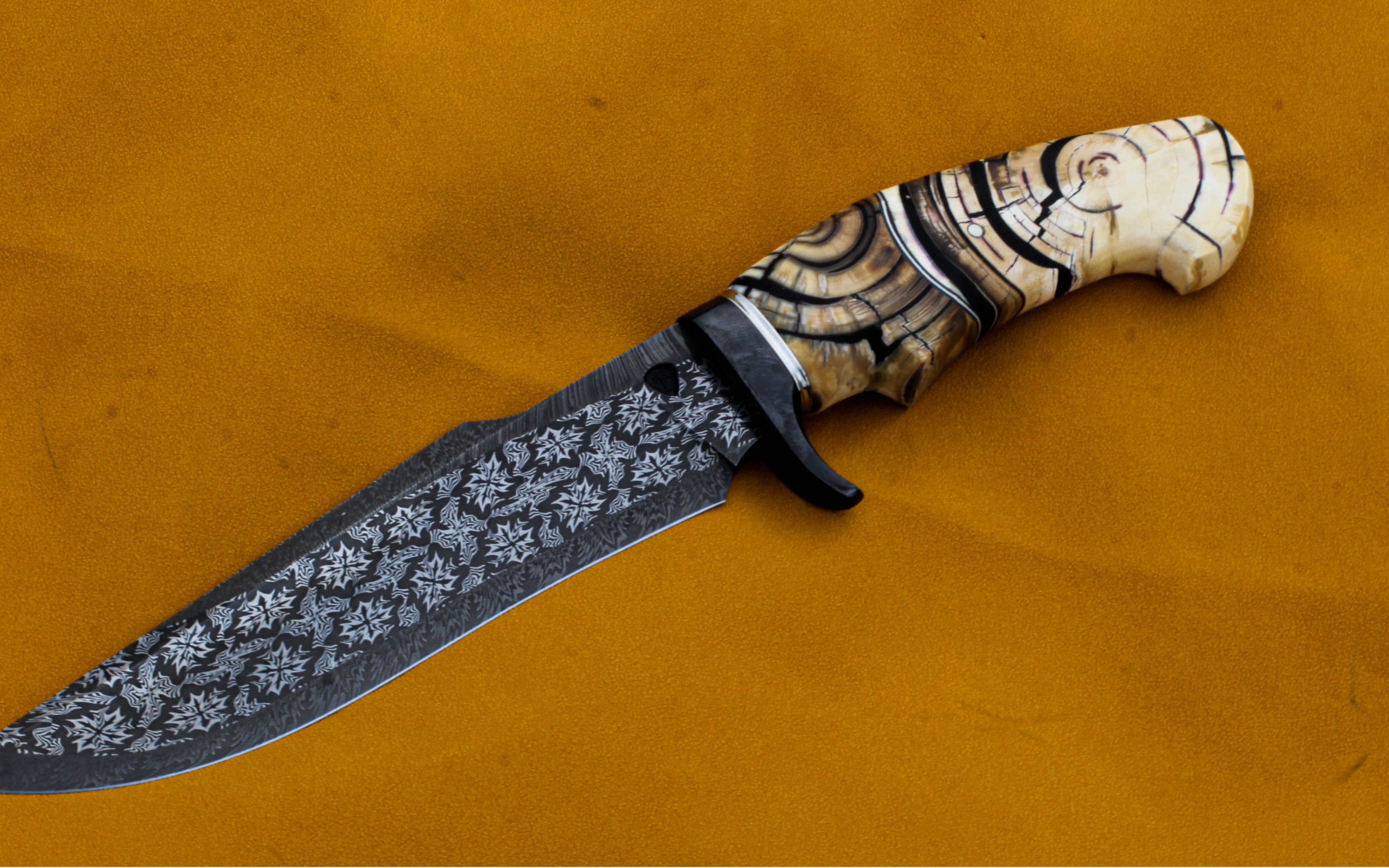 复杂的锻打拼接方式,国外进口纹路