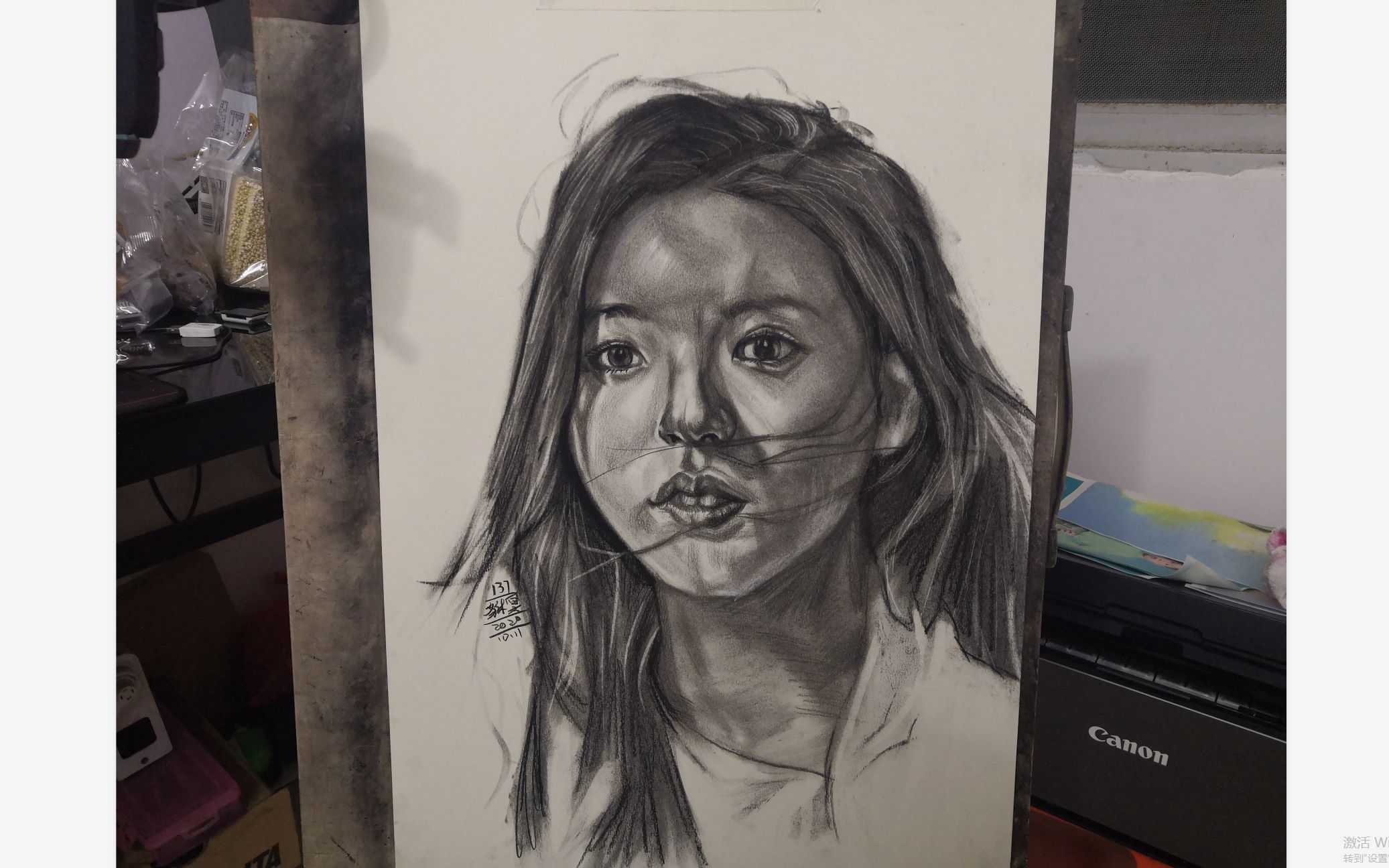 素描练习137赵露思