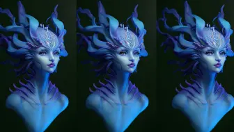 【zbrush新手教程】这是你心目中的美人鱼吗？