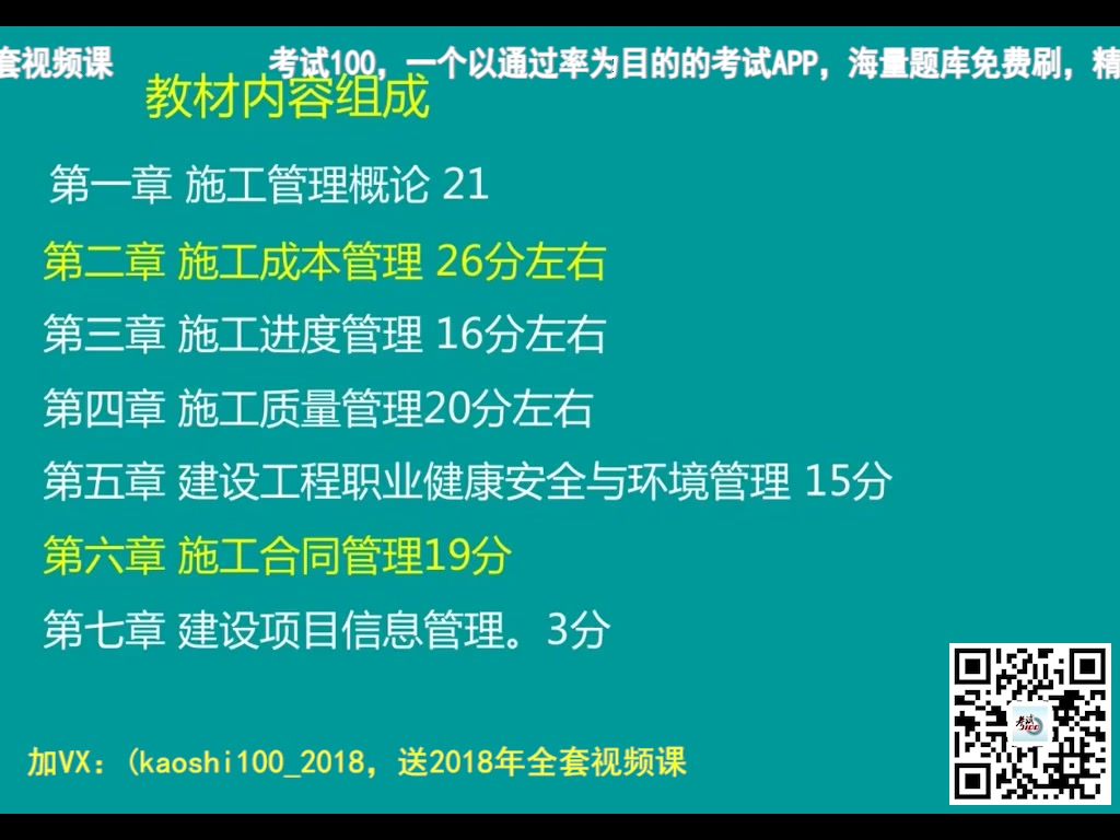 [图]【考试100】二级建造师建设工程施工管理知识点整理