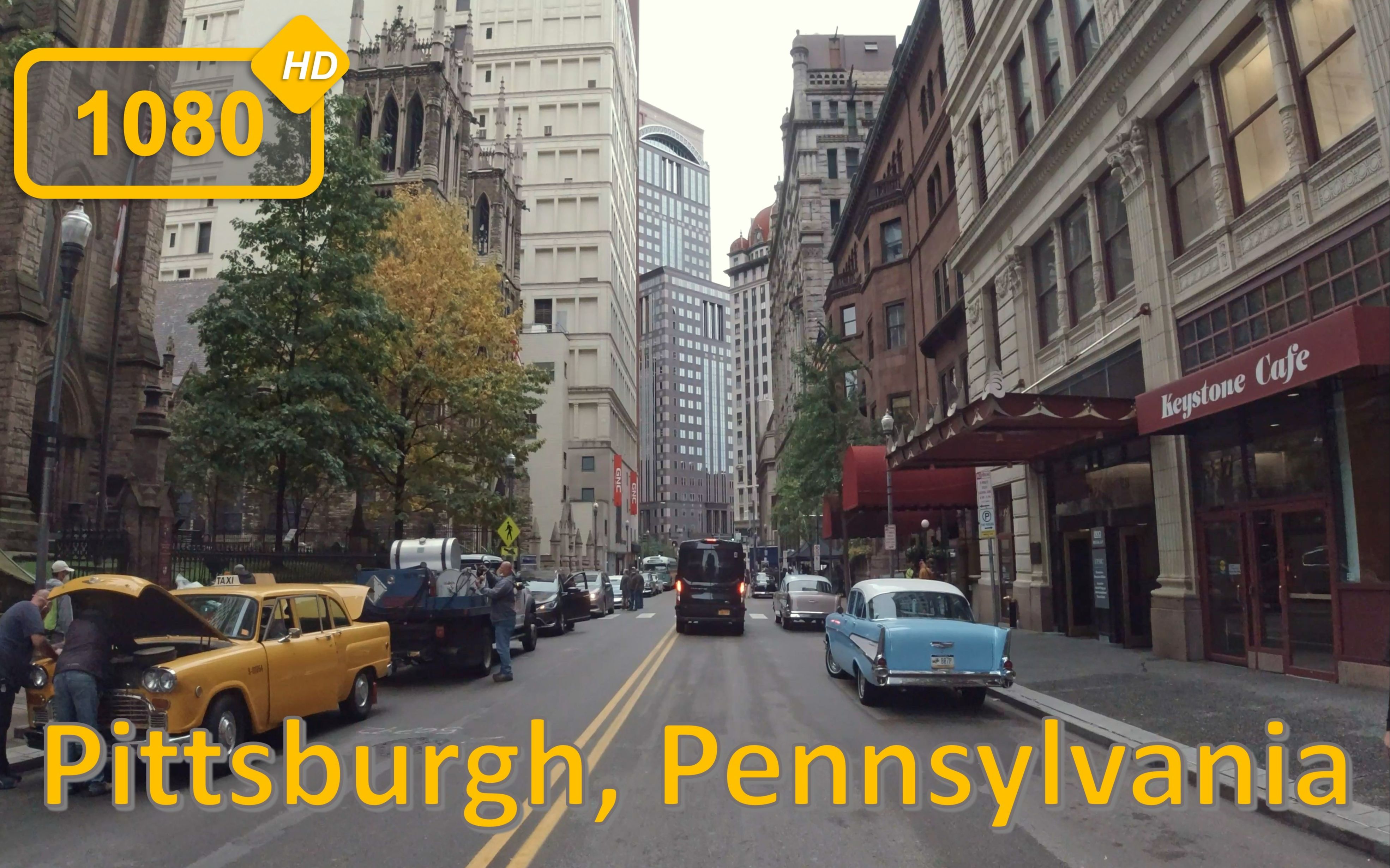 匹兹堡,宾夕法尼亚州 Driving in Pittsburgh, Pennsylvania  行车旅游Vlog哔哩哔哩bilibili