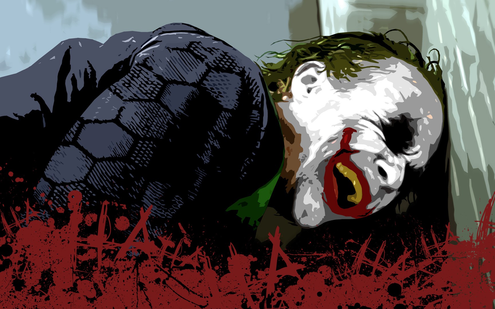 【dc小丑|希斯莱杰】不踩点不高燃,静静的感受小丑的魅力_哔哩哔哩