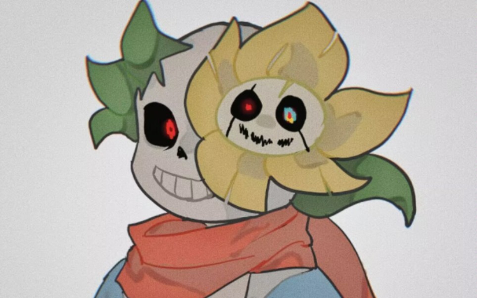 【undertale au/自制】reborntale sans flowey角色曲 細節微調*持續