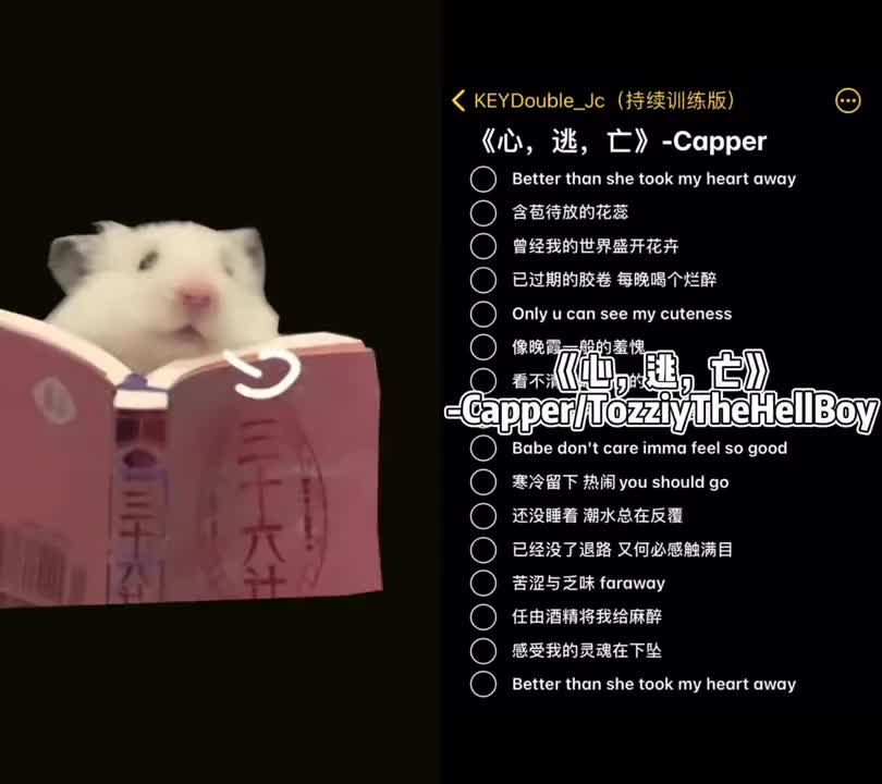 [图]我再发一遍第一次一遍过合拍capper心逃亡说唱翻唱