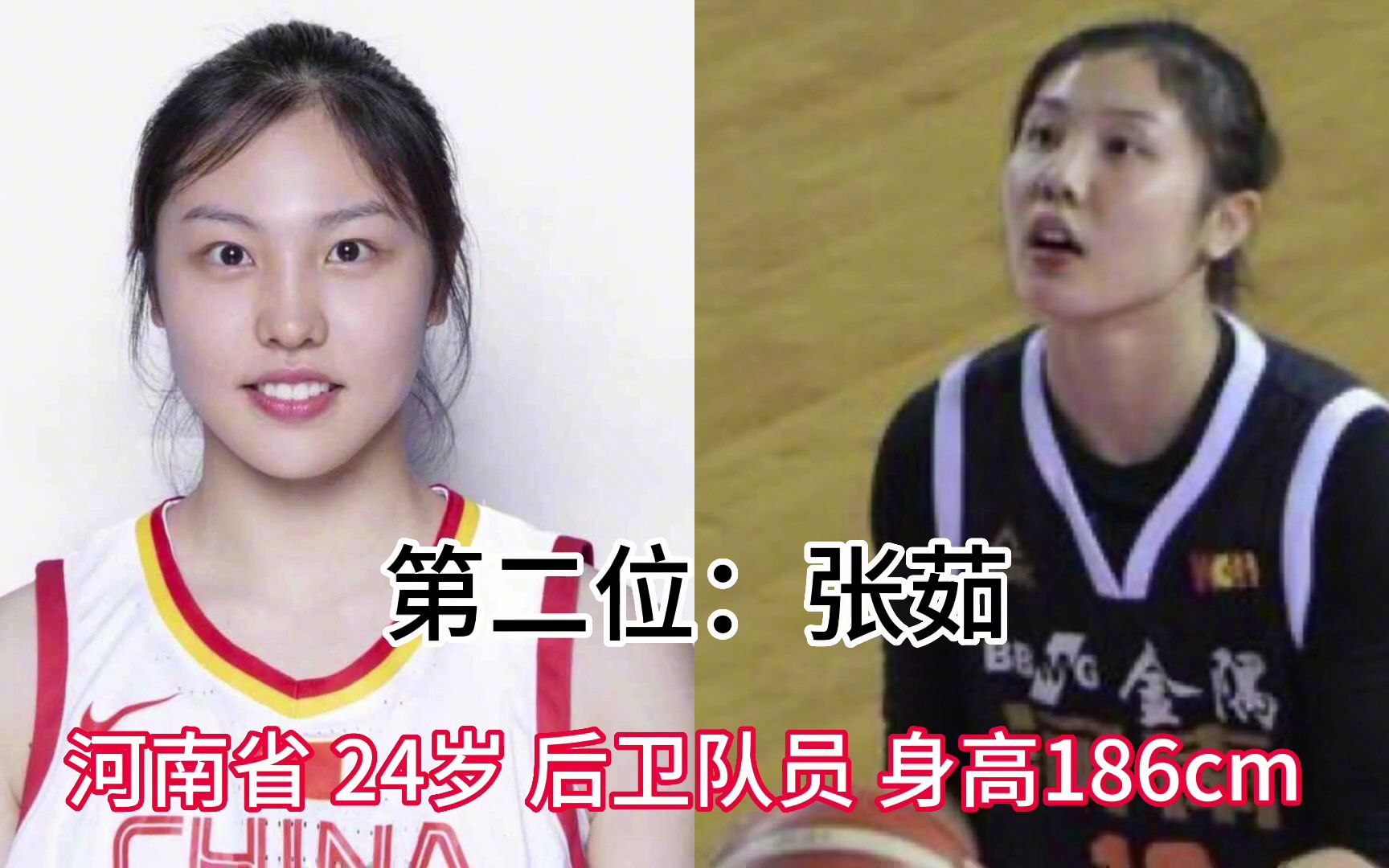 中国女篮十一位美女,石一童李梦郭子瑄,你心中的篮球女神是谁?