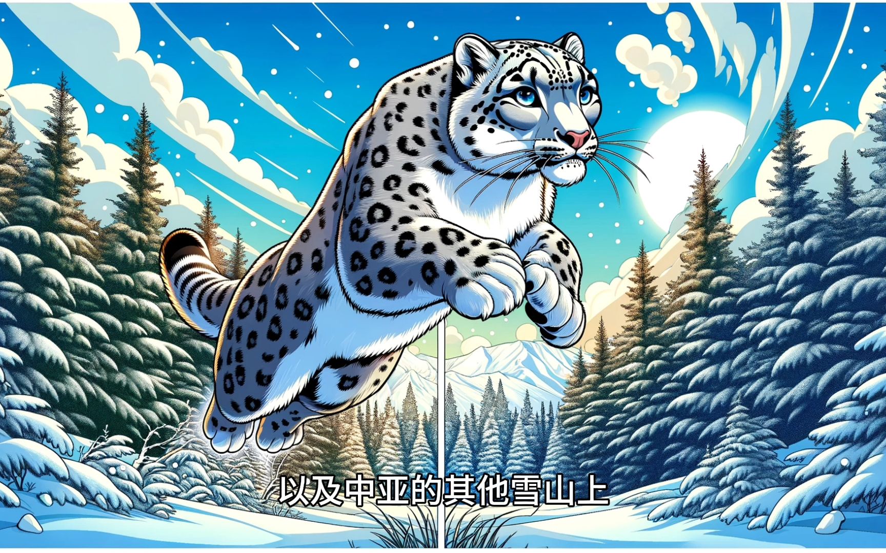 儿童教育-跟随雪豹去探险:神秘喜马拉雅的守护者