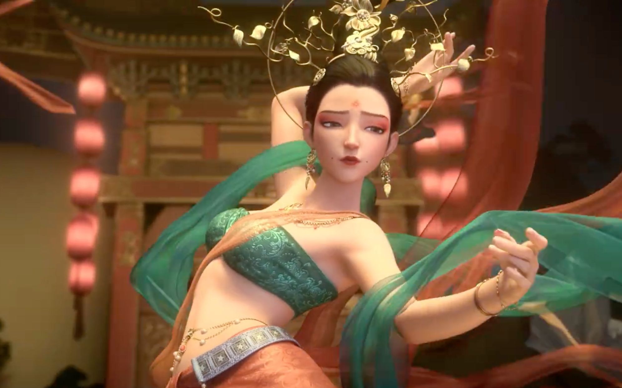 国漫动画电影《新神榜:杨戬》发布飞天歌舞片段!_哔哩哔哩_bilibili