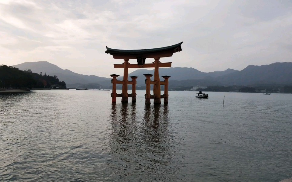 海上神社宫岛神社哔哩哔哩bilibili