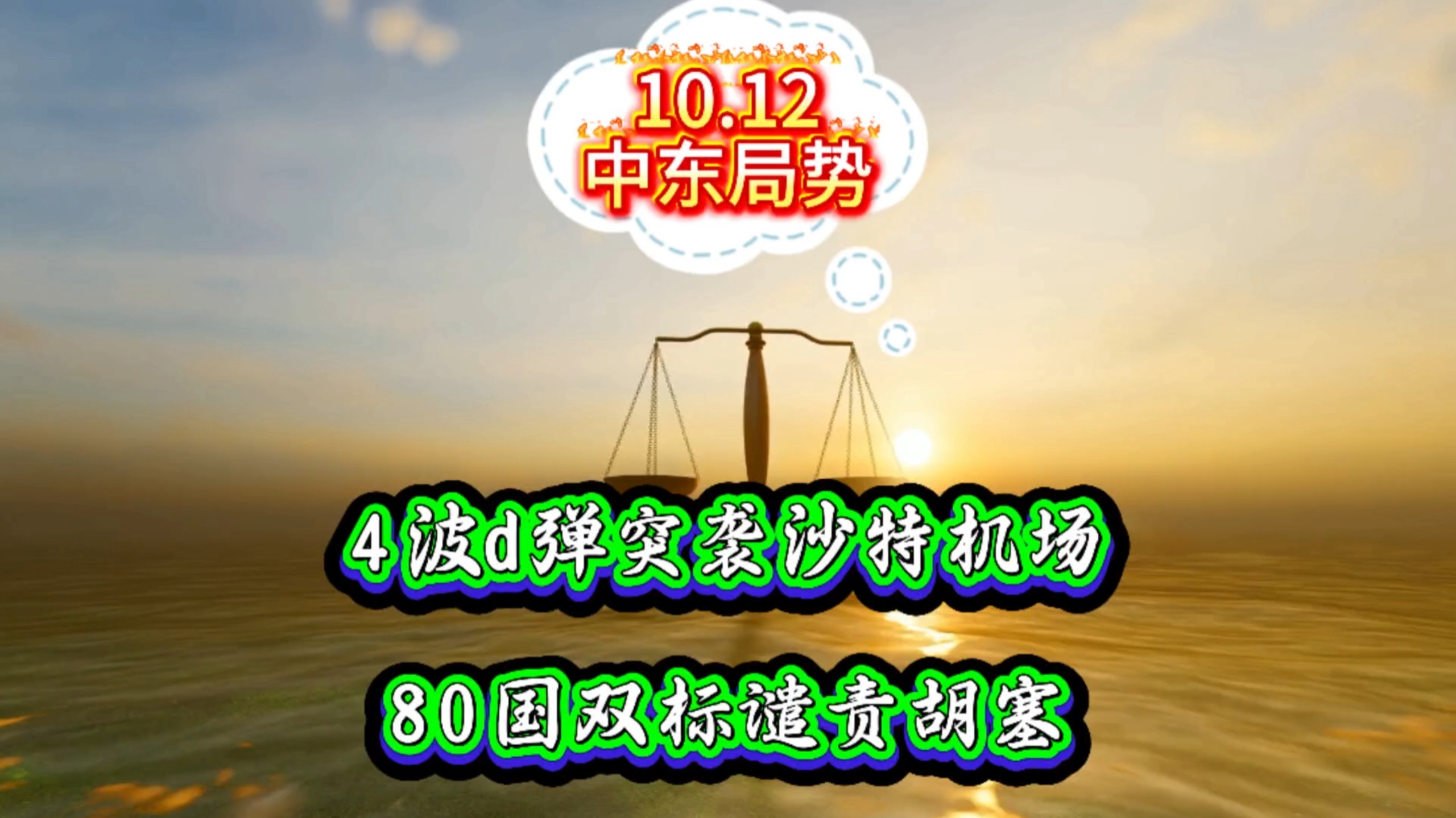 4波d弹突袭沙特机场，80国双标谴责胡塞