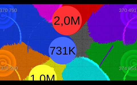 [图]终极大战——球球们的领土战争八色版！【Lost Marbles】