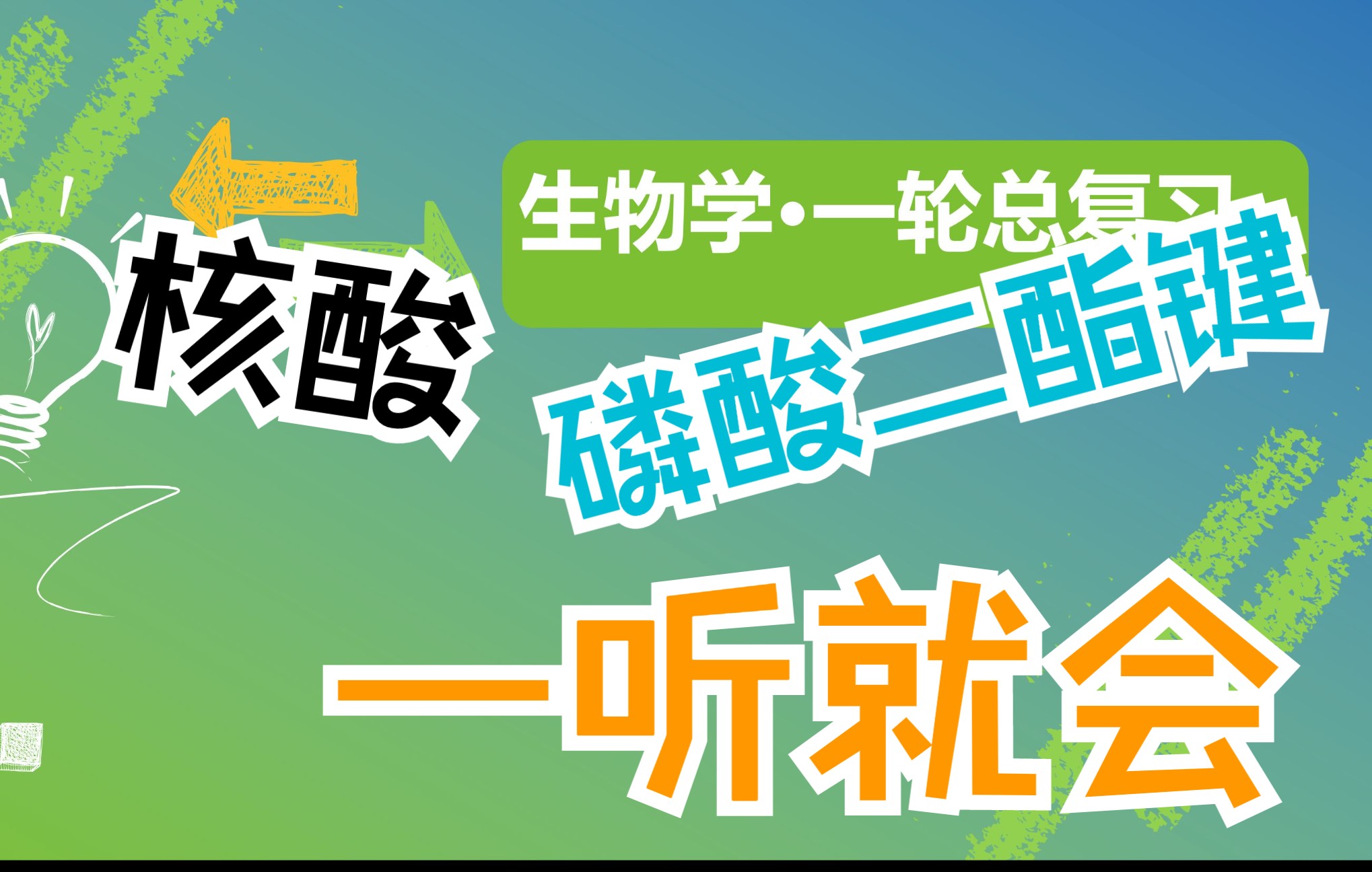 [图]【生物大一轮】1.4核酸是遗传信息的携带者 高中新高考全国通用新教材新课标2023河北江苏复习网课必修一必修二选择性必修123