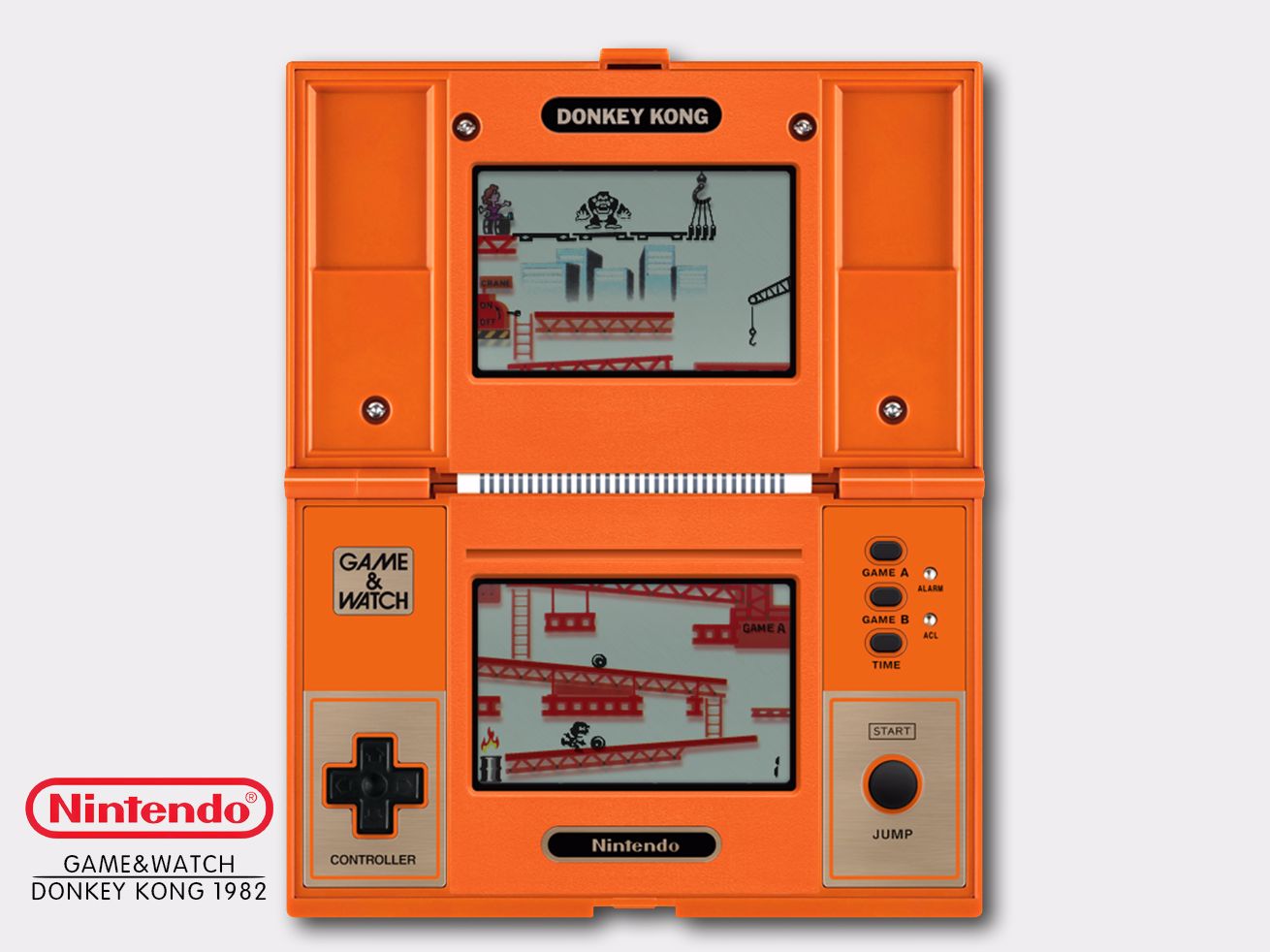 [图]Nintendo Game&Watch DONKEY KONG 1982（大金刚）游戏演示