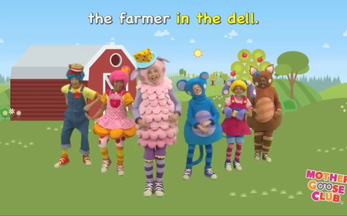 [图]音乐绘本 The Farmer in the Dell （mother goose version）