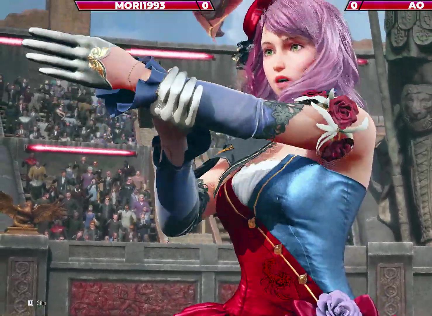 铁拳8 mori1993(阿丽莎) vs ao(勒罗伊)(24.06.01)