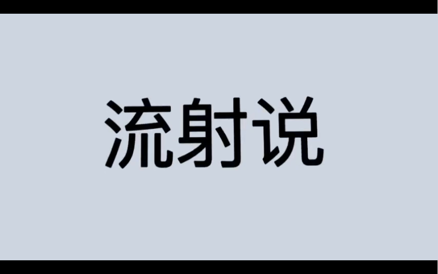 [图]哲学词条｜第200条｜古希腊罗马｜学说｜什么是流射说？