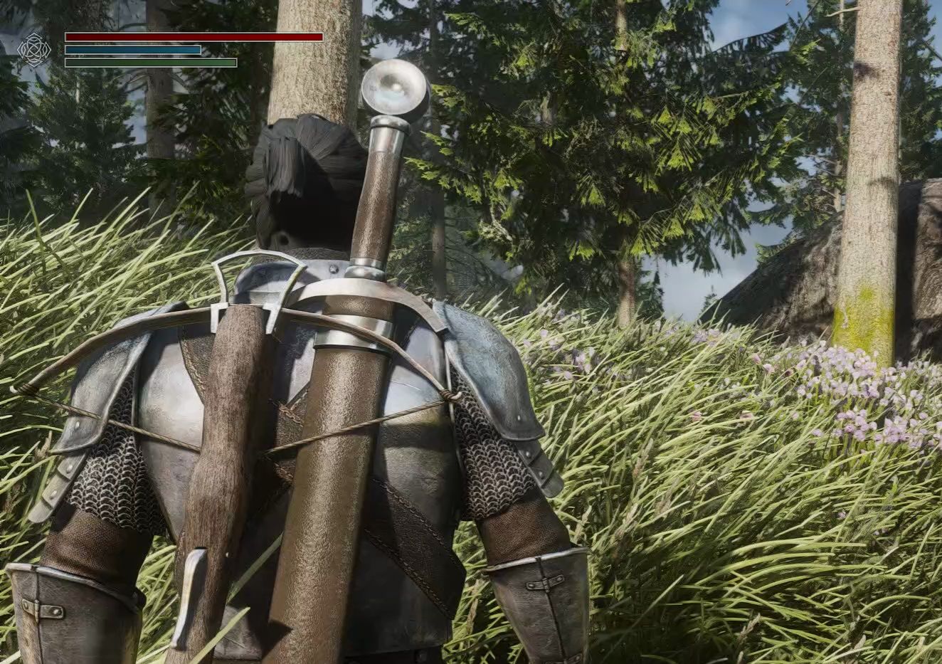 上古卷轴5超高质量冷门草地冷门材质mods,闲逛,很喜欢!