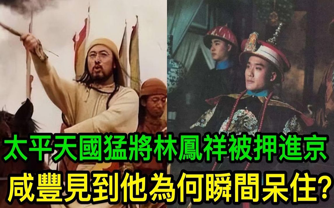 太平天国猛将林凤祥被押进京,咸丰见到他为何瞬间呆住?哔哩哔哩bilibili