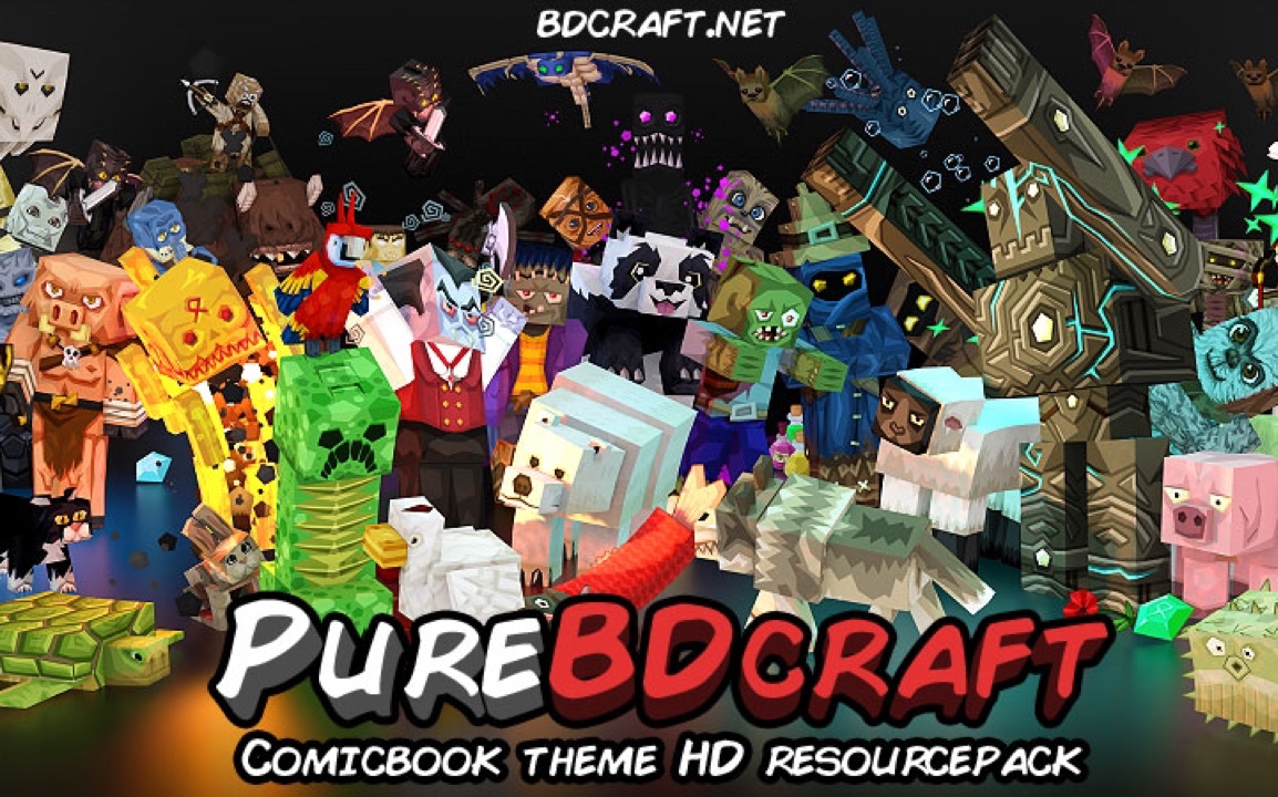 我的世界基岩板1.21五边形材质包生存-001