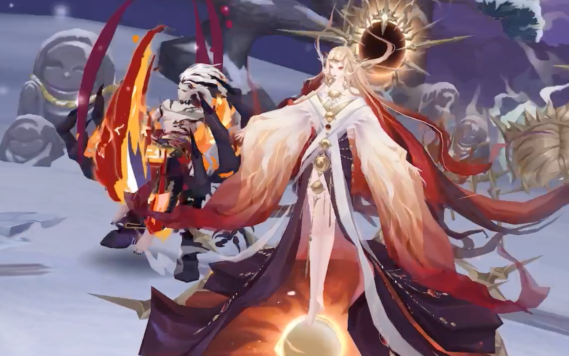 一个很无聊的天照鬼吞拖死雪女的视频,天照续命加鬼吞免控真的好好用