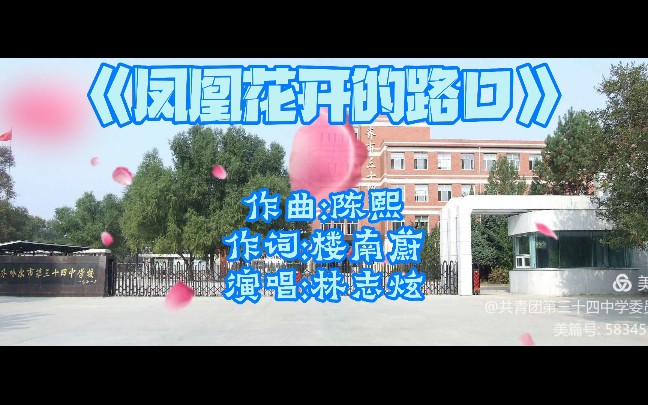 【齐市三十四中学】二零一八级 二班《凤凰花开的路口》MV哔哩哔哩bilibili