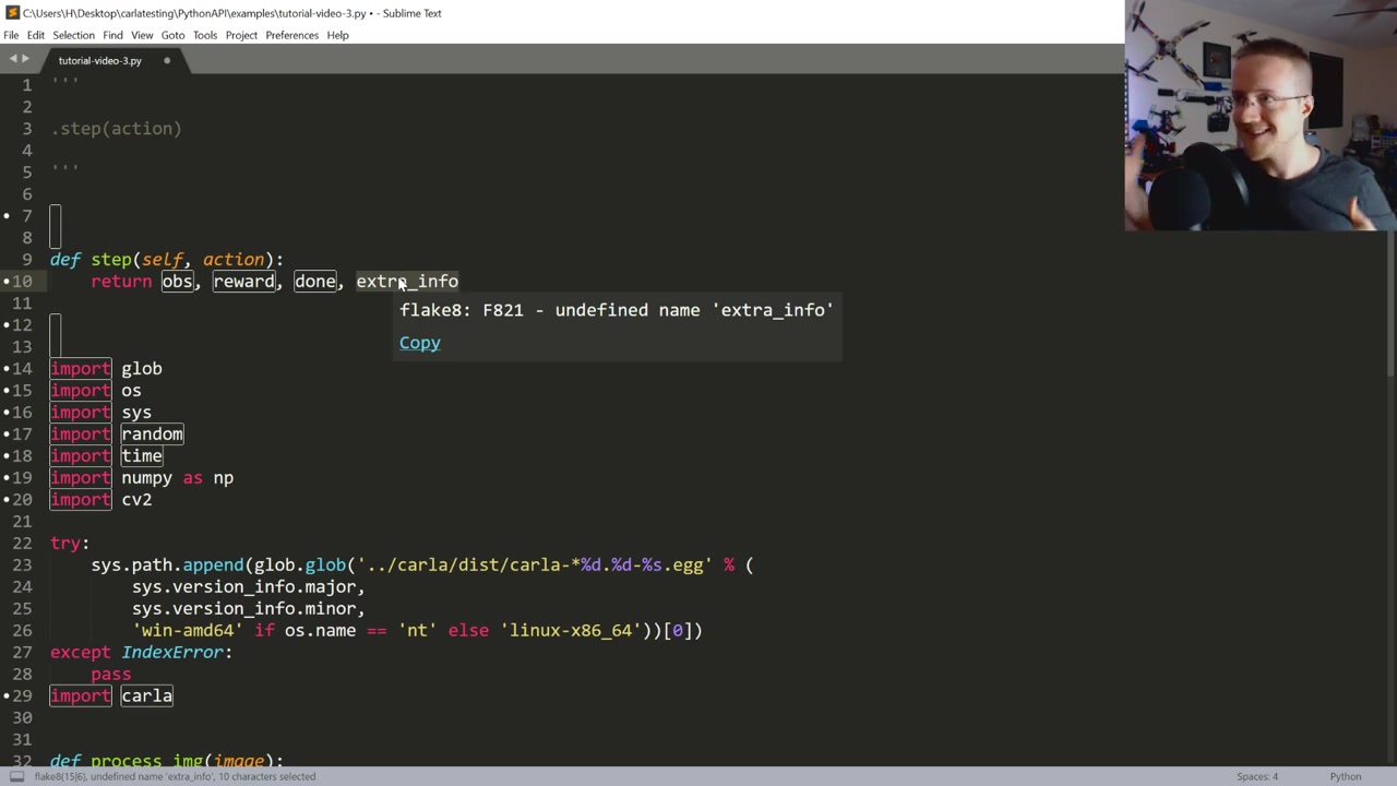 1.Programming Autonomous self-driving cars with Carla and Python_哔哩哔哩 ...