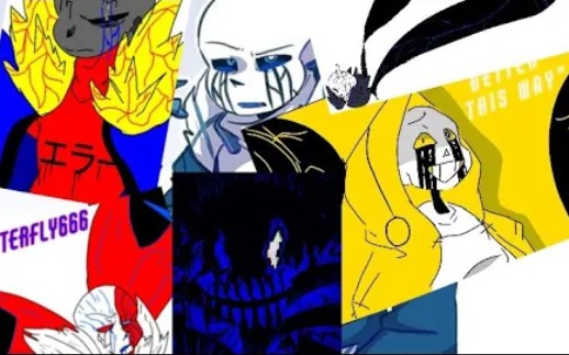 【alphaverse】error 404 官设所有形态 | butterfly theme by mysta