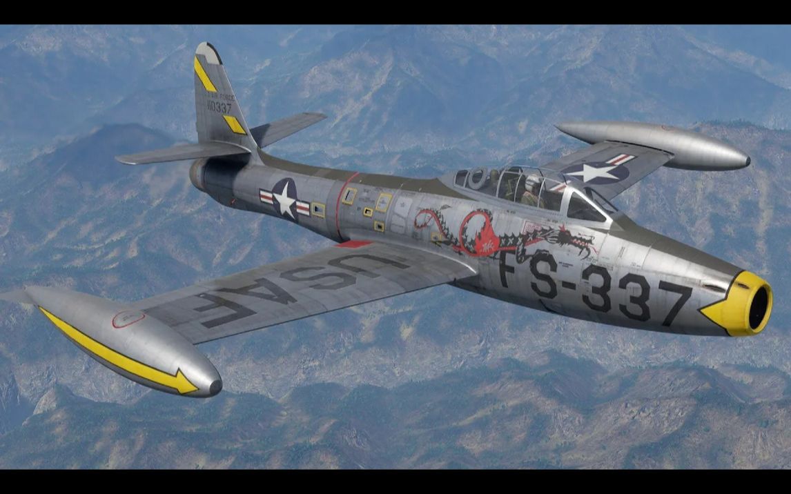 【战争雷霆】f-84g - "嗷呜" (bo time gaming)