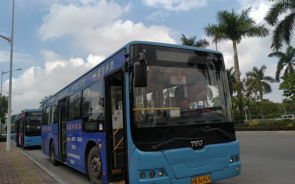 【魔改方案】【北站与南站通达决裂】钦州公交1路(魔改后)全程(汽车