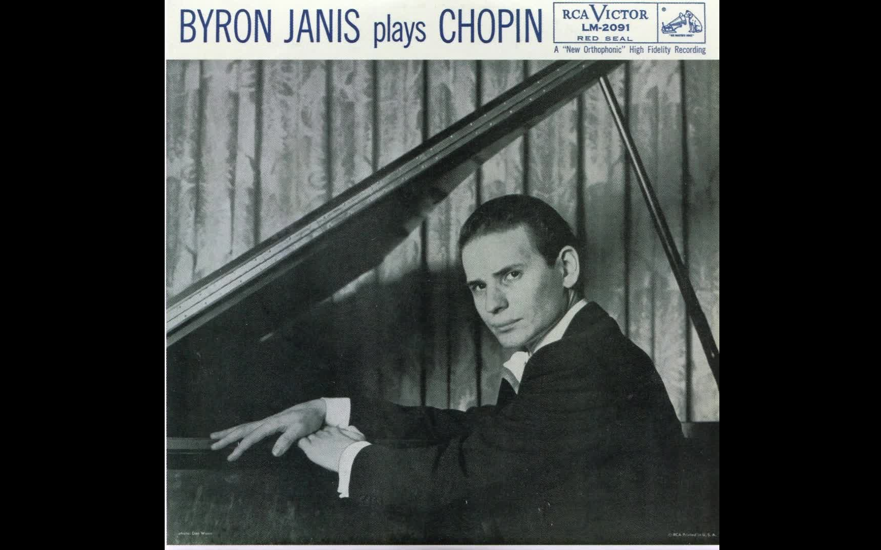 [图]Byron Janis 拜伦贾尼斯在RCA的全部肖邦录音 第二奏鸣曲，肖叙一，黑键练习曲等