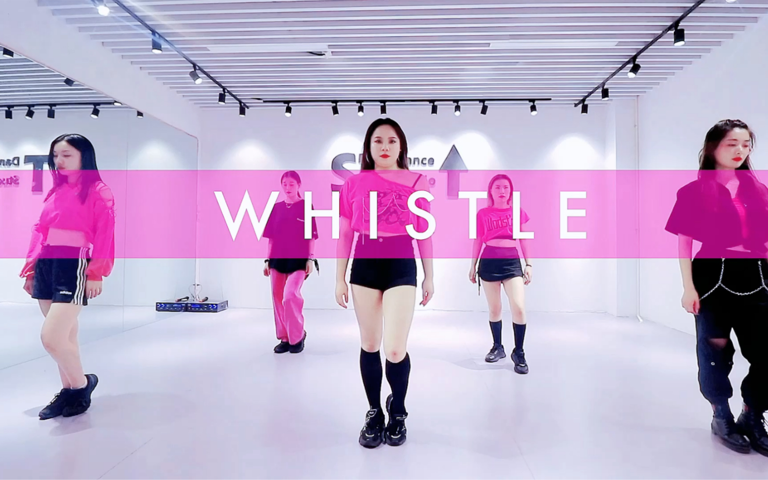 [图]Mood dok编舞blackpink《whistle》 湖州ST街舞工作室爵士舞教学