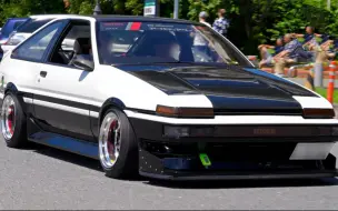 Download Video: AE86登场 改装车跑车老车 JDM 集体出动 2023