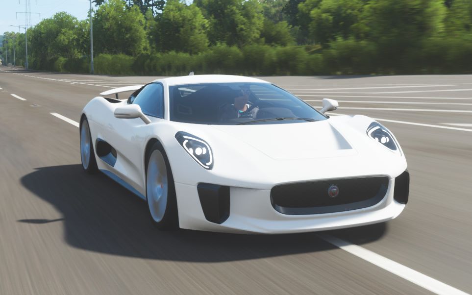 【地平线4】捷豹c-x75高速路体验 简森巴顿制作