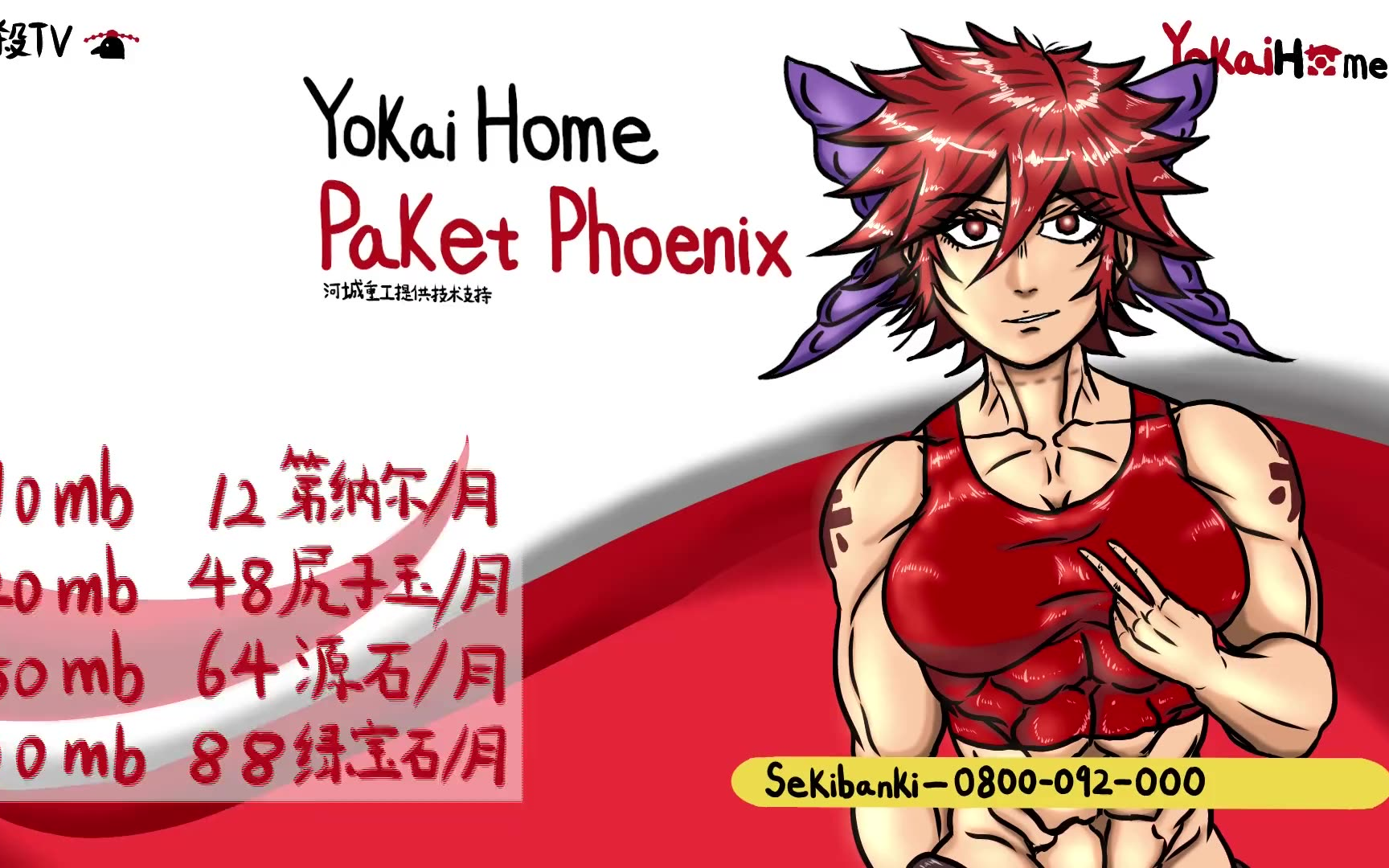 【东方手书】草根妖怪宽带YokaiHome Paket Phoenix哔哩哔哩bilibili