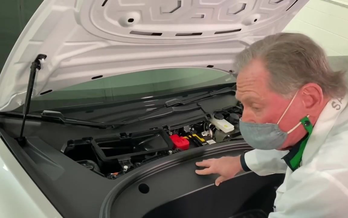 活动作品2021款特斯拉model3e4引擎盖底