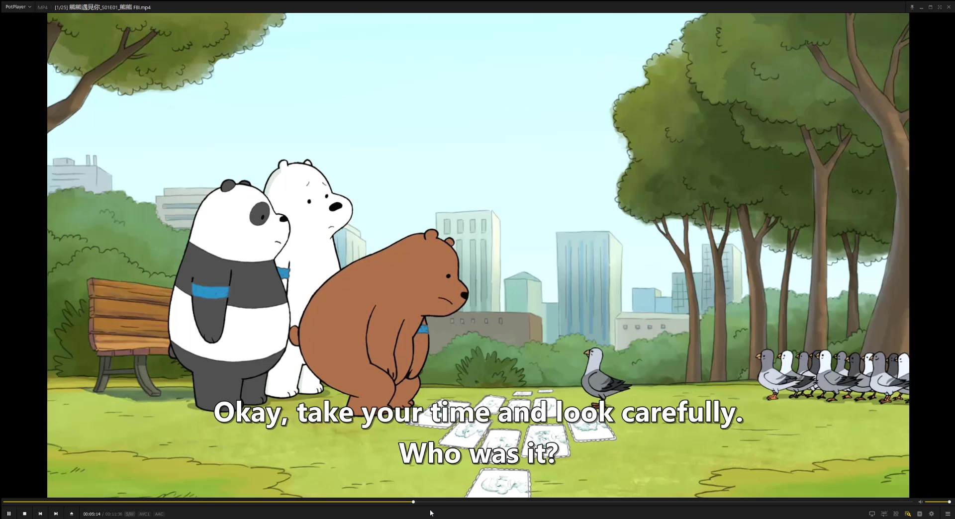 咱们裸熊 We Bare Bears 咱好熊弟 熊熊遇见你 熊熊三贱客 国语 粤语广东话 英语 儿童动画片语言启蒙哔哩哔哩bilibili