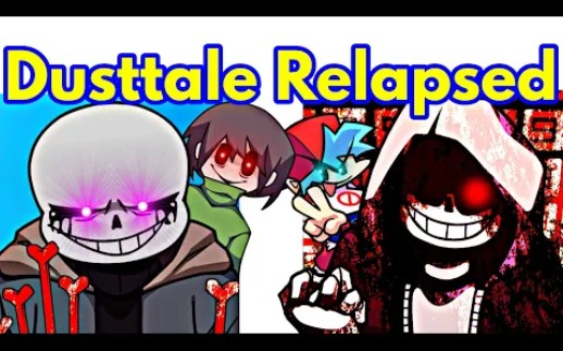 Friday Night Funkin' Vs Dusttale Remastered + Cutscenes (FNF Mod) Undertale  GENOCIDE/PACIFIST Ending 