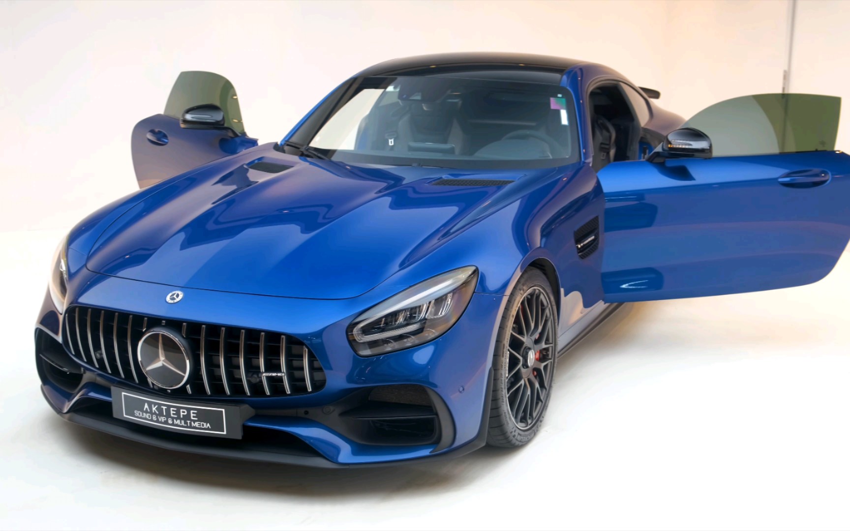 【4k】2021 奔驰 amg gt,外观 内饰细节