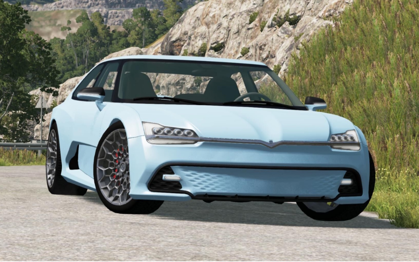 beamng情景模式电动车节电跑