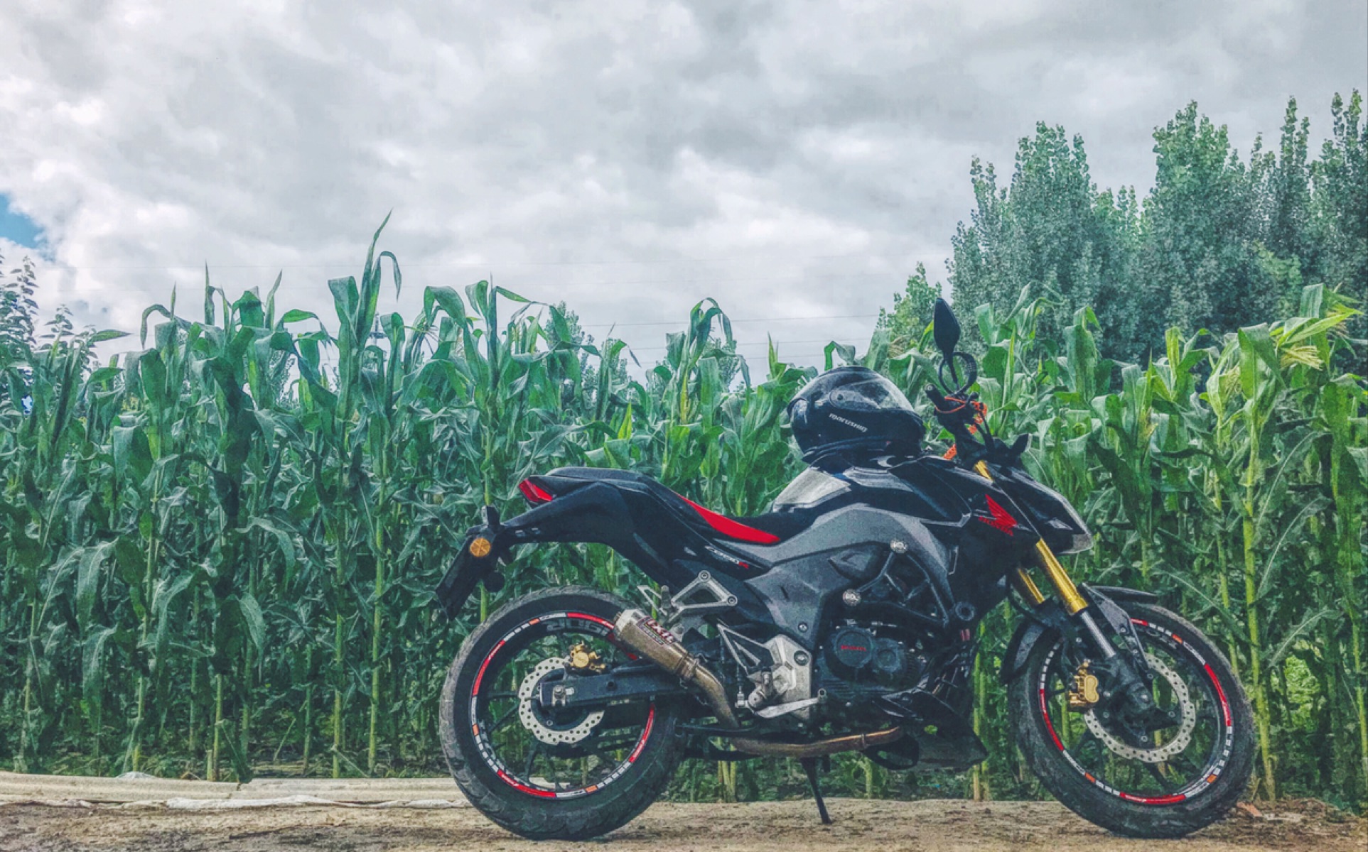 本田cb190r改亿西尔排气声音_哔哩哔哩_bilibili