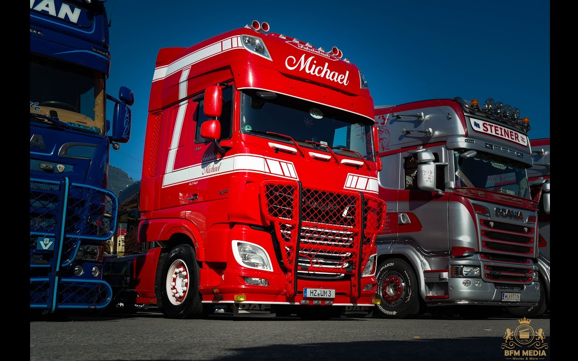 汽车文化bfmmedia制作2019年奥地利兰德尔州卡车节短片欧卡盛宴