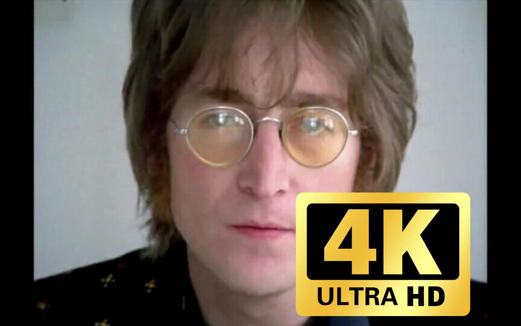 [4k修复] john lennon 《imagine》中英字幕