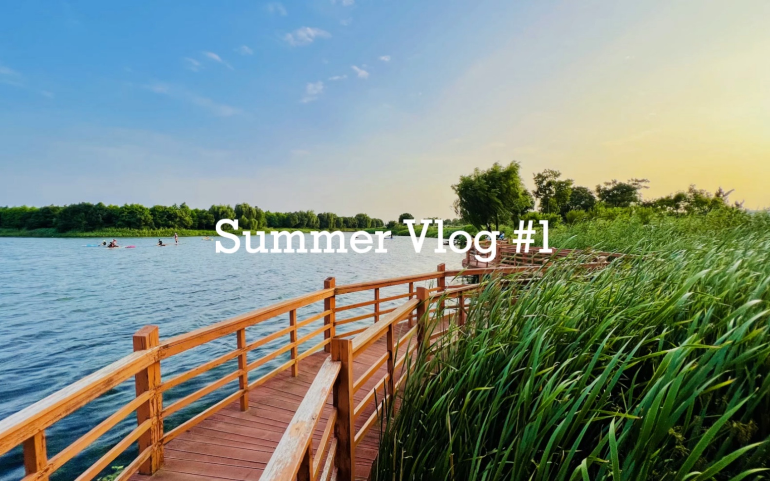 [图]618 Summer Vlog -上海青浦淀山湖